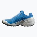 Scarpe da corsa da uomo Salomon Speedcross 6 French blue/lunar rock/white 10