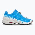 Scarpe da corsa da uomo Salomon Speedcross 6 French blue/lunar rock/white 2