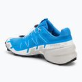 Scarpe da corsa da uomo Salomon Speedcross 6 French blue/lunar rock/white 3