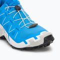 Scarpe da corsa da uomo Salomon Speedcross 6 French blue/lunar rock/white 7