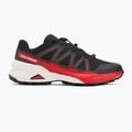 Scarpe da corsa da uomo Salomon Speedcross Peak nero/asfalto/rosso fiamma 2
