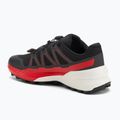 Scarpe da corsa da uomo Salomon Speedcross Peak nero/asfalto/rosso fiamma 3