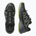 Scarpe da corsa da uomo Salomon Speedcross Peak GTX black/urban chic/dark citron 8