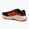 Scarpe da corsa da uomo Salomon Alphaglide nero/giorno di pioggia/arancione rosso 3