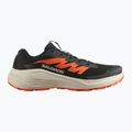 Scarpe da corsa da uomo Salomon Alphaglide nero/giorno di pioggia/arancione rosso 2
