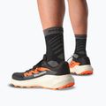 Scarpe da corsa da uomo Salomon Alphaglide nero/giorno di pioggia/arancione rosso 7