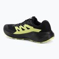 Scarpe da corsa da uomo Salomon Alphaglide GTX nero/alloy/verde acuto 3