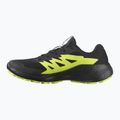 Scarpe da corsa da uomo Salomon Alphaglide GTX nero/alloy/verde acuto 2