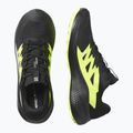 Scarpe da corsa da uomo Salomon Alphaglide GTX nero/alloy/verde acuto 5