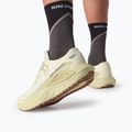 Scarpe da corsa da uomo Salomon Drx Defy GRVL vanilla ice/green haze/white pepper 12