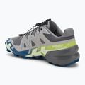 Scarpe da corsa da uomo Salomon Speedcross 6 castlerock/crema lime/poseidon 3