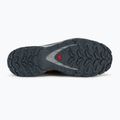 Scarpe da corsa da uomo Salomon XA PRO 3D V9 GTX turbulence/nero/ocra bruciato 4