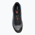 Salomon Genesis scarpe da corsa uomo nero/blu francese/ciliegia pomodoro 5
