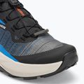 Salomon Genesis scarpe da corsa uomo nero/blu francese/ciliegia pomodoro 7