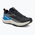 Scarpe da corsa da uomo Salomon Genesis GTX nero/roccia lunare/blu francese