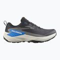Scarpe da corsa da uomo Salomon Genesis GTX nero/roccia lunare/blu francese 9