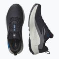 Scarpe da corsa da uomo Salomon Genesis GTX nero/roccia lunare/blu francese 13
