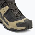 Scarpe da trekking da uomo Salomon X Ultra 5 MID GTX torba / grigio verde / blu notte 7