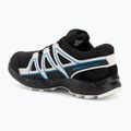 Scarpe da corsa per bambini Salomon Speedcross Waterproof nero/vaniglia ghiaccio/blu francese 3