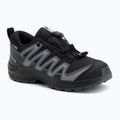 Scarpe da trekking per bambini Salomon XA Pro 3D V8 Waterproof nero/turbulence/quarry