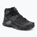 Scarpe da trekking da uomo Salomon X Ultra 5 MID Wide GTX nero/asfalto
