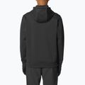 Felpa da uomo Salomon Chest Logo Hoodie deep black 2