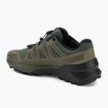 Scarpe da corsa da uomo Salomon Speedcross Peak olive night/deep lichen green/black 3