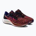 Nike Air Zoom Pegasus 38 donne scarpe da corsa alba bruciata/abanero rosso/nero/fantasma 5