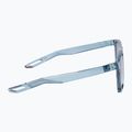 Occhiali da sole Nike Flatspot XXII indossati blu/argento flash 6