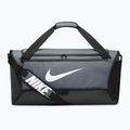 Borsa da allenamento Nike Brasilia 9.5 60 l grigio/bianco