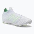 Scarpe da calcio da uomo New Balance Tekela V3+ Pro Leather FG bianco