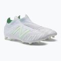 Scarpe da calcio da uomo New Balance Tekela V3+ Pro Leather FG bianco 4