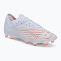 Scarpe da calcio da uomo New Balance Furon V6+ Pro Leather FG bianco