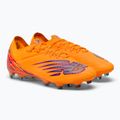 Scarpe da calcio da uomo New Balance Furon v7 Pro FG impulso/arancio vibrante 4