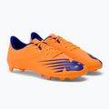 Scarpe da calcio per bambini New BalanceFuron V6+ Dispatch JNR FG impulso/arancio vibrante 4