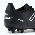 Scarpe da calcio da uomo New Balance 442 v2 Academy FG nero 8