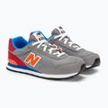 Scarpe da bambino New Balance 515 v1 grigio 4