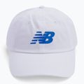 Berretto New Balance 6-Panel Curved Brim Snap Back da donna bianco 4