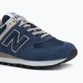 Scarpe New Balance uomo 574 blu 7