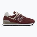 Scarpe New Balance uomo 574 rosso 2