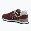 Scarpe New Balance uomo 574 rosso 3