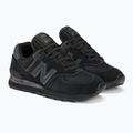 Scarpe  New Balance 574 black/black 4