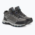 SKECHERS Selmen Melano scarpe da uomo grigio 4