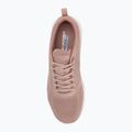 SKECHERS scarpe da donna Bobs Squad Chaos Face Off rosa arancio 5