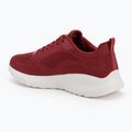 SKECHERS Scarpe da donna Bobs Squad Chaos Face Off rosso 3