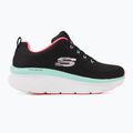 Scarpe da donna SKECHERS D'Lux Walker Let It Glow nero/menta 3