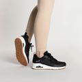 SKECHERS Uno Inside Matters scarpe da donna nero/bianco/mesh 2