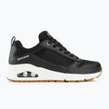 SKECHERS Uno Inside Matters scarpe da donna nero/bianco/mesh 3