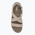 SKECHERS Go Walk Arch Fit Sandal donna Treasured taupe 5