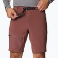 Pantaloncini da trekking Columbia Titan Pass light raisin da uomo 4